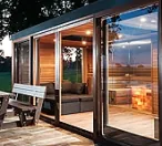 Venkovní sauna domek Venkovní sauna domek