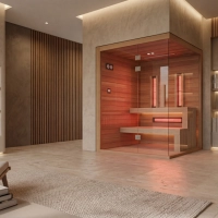 Interiérová infra sauna Interiérová infra sauna