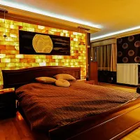 Himalájská solná ložnice Himalájská solná ložnice