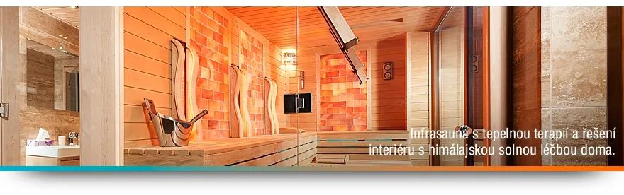 Infrasauny s himalájskou solnou léčbou 2 v 1 - infrasauna s tepelnou terapií Infrasauny s himalájskou solnou léčbou 2 v 1 - infrasauna s tepelnou terapií