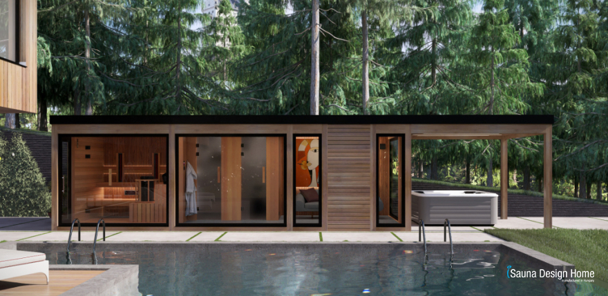 design a výroba wellness domů se saunou