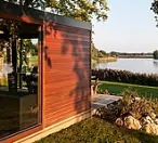 Venkovní sauna domek - realizace sauny Venkovní sauna domek - realizace sauny