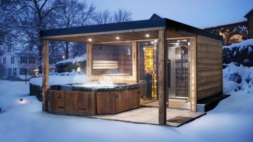 Wellness sauna